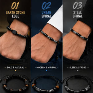 men premium bracelet collection three styles